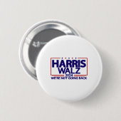 Walz 2024 Kamala Harris Vp Waは戻らない 缶バッジ (正面&裏面)