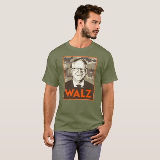 WALZ Hope in Camouflage Tシャツ (正面フル)