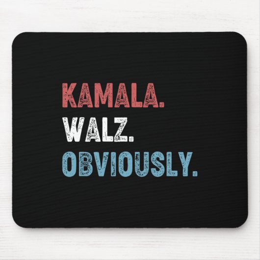 WAlzheimer明らかに2024 Harris Waltz 2024 Electi マウスパッド (正面)