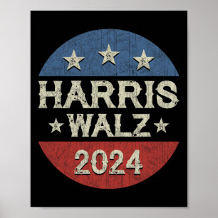 WAlzheimer 2024選挙Kamala Harris Tim W 2024 ポスター