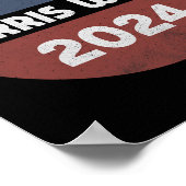 WAlzheimer 2024 Kamala Harris 2024 Tim W 2024 Usa ポスター (角)