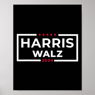 WAlzheimer 2024 Tim W Kamala Harris Usa選挙A ポスター