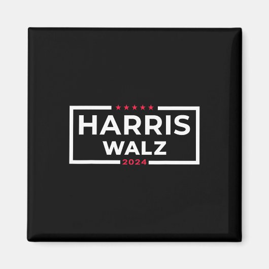 WAlzheimer 2024 Tim W Kamala Harris Usa選挙A マグネット (正面)