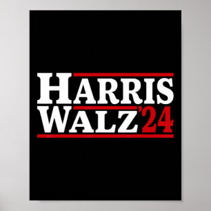 WAlzheimer 24選挙Kamala Harris Tim Waltz 24 ポスター
