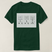 Wampler JHSペダル Tシャツ (デザイン正面)
