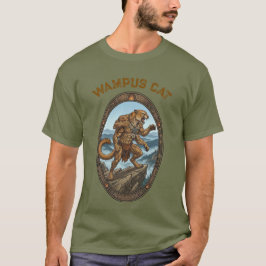 Wampus Cat Mythic Guardian - Appalachian Art Tシャツ