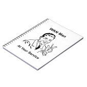 WANマンにお任せ！レトロテクノロジー ノートブック (左側)