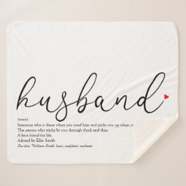 Wand Red Loveハートエレガントスクリプト定義 シェルパブランケット