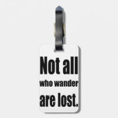 wander失ったすべてが言い表わしません ラゲッジタグ (裏面縦)
