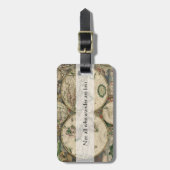 wander失ったすべてが|の世界地図を言い表わしません ラゲッジタグ (正面縦)