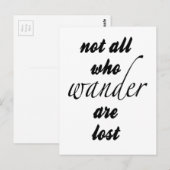 wander失ったすべて ポストカード (正面/裏面)
