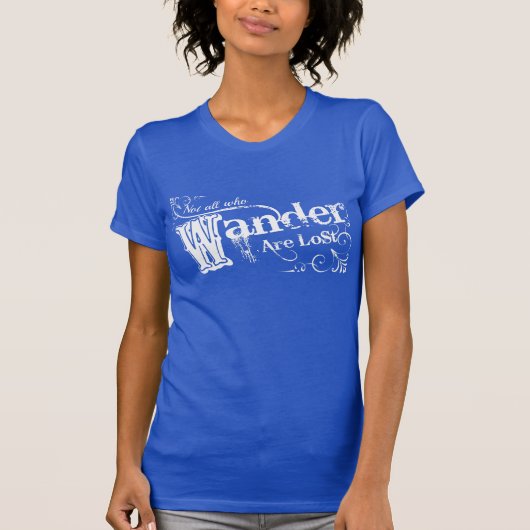 wander失ったすべて tシャツ (正面)