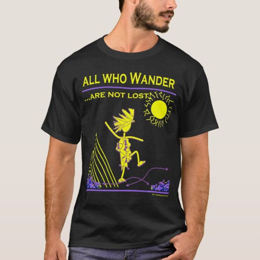 wander失ったすべて tシャツ (正面)
