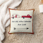 wander失った引用文のトレーラーのキャラバンであるすべて クッション (ブランケット)