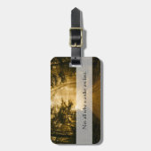 wander失った|の冒険旅行であるすべて ラゲッジタグ (正面縦)