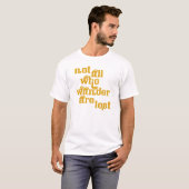 wander失ったTシャツであるすべて Tシャツ (正面フル)