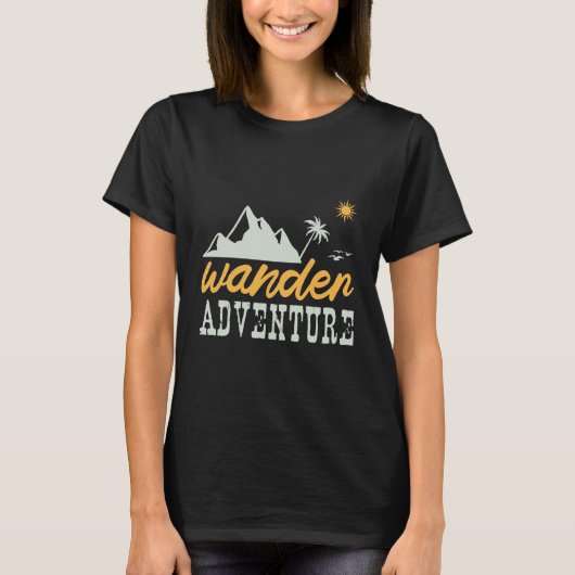 Wander adventure tシャツ (正面)