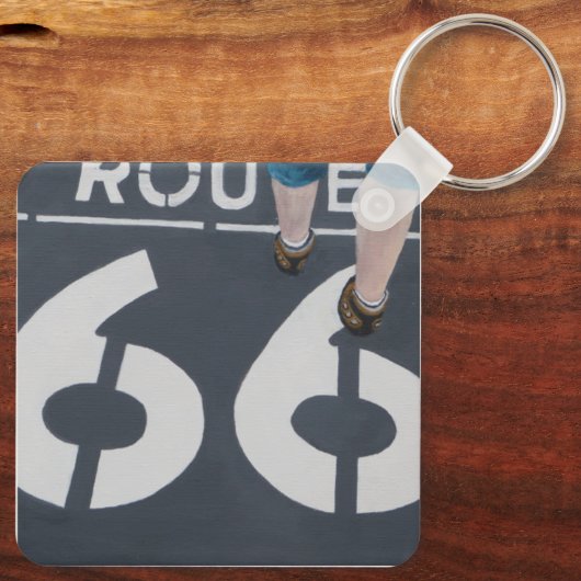 Wander Boldly キーホルダー (裏面)