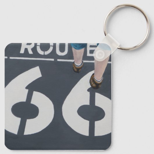 Wander Boldly キーホルダー (裏面)