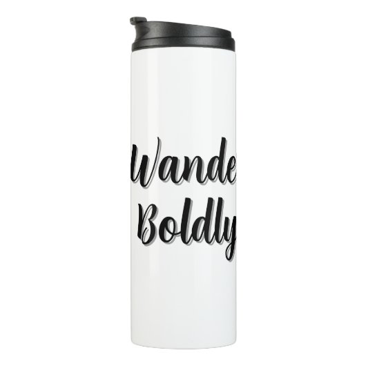 Wander Boldly タンブラー (回転右)