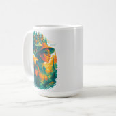 Wander far. Dream big. Live free. コーヒーマグカップ (正面左)