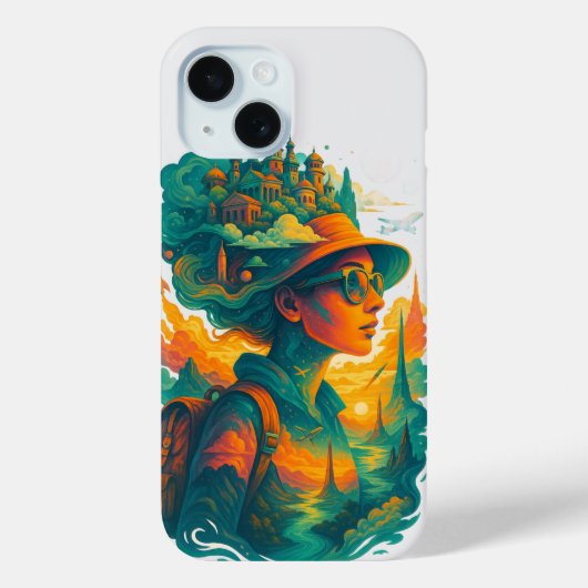 Wander far. Dream big. Live free. Case-Mate iPhoneケース (裏面)