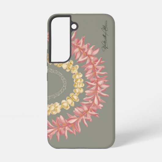 Wander With AlohaによるLā Lei Samsung Galaxyケース (裏面)