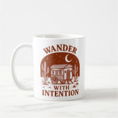 Wander With Intention Desert Wagon Adventure コーヒーマグカップ (左)