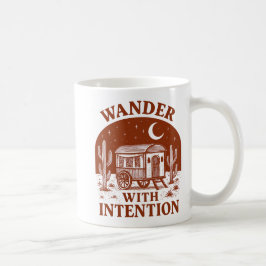 Wander With Intention Desert Wagon Adventure コーヒーマグカップ