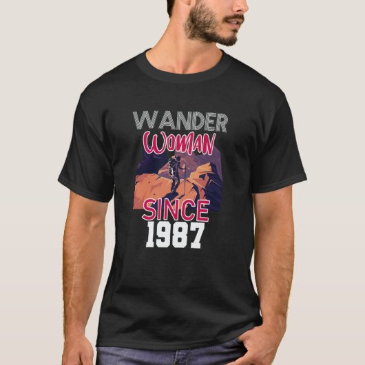 Wander woman since 1987 tシャツ (正面)