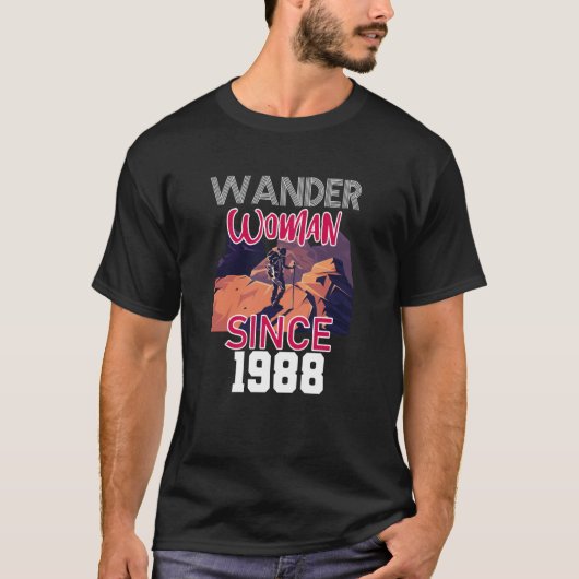 Wander woman since 1988 tシャツ (正面)