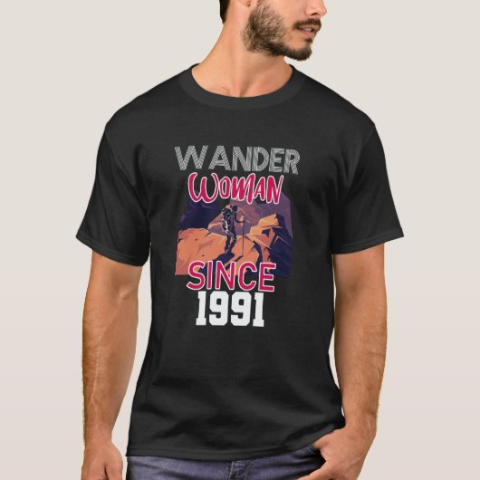 Wander woman since 1991 tシャツ (正面)