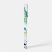 Wanderer 1 カラフルな抽象柄のスマホケース iPhoneケース (右側面)