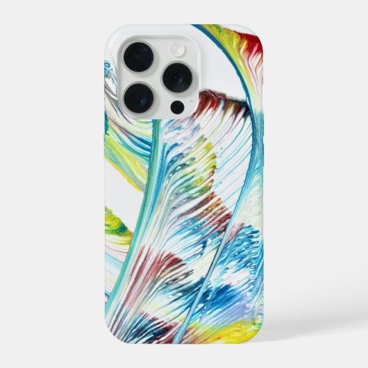 Wanderer 1 カラフルな抽象柄のスマホケース iPhoneケース (裏面)