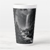 Wanderer Collection WO06 - 秘境の滝の探究 カフェラテマグ (正面)
