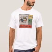 Wanderer Go Find It Adventure Exploration Saying Tシャツ (正面)