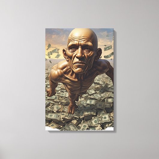 Wandering Through Life  キャンバスプリント (正面)