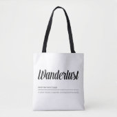 Wanderlustの定義 トートバッグ (正面)