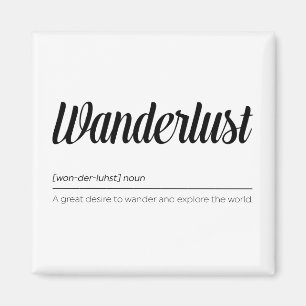 Wanderlustの定義 マグネット
