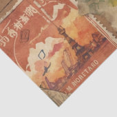 Wanderlustクロニクル：ヴィンテージスタイル旅行切手 薄葉紙 (詳細)