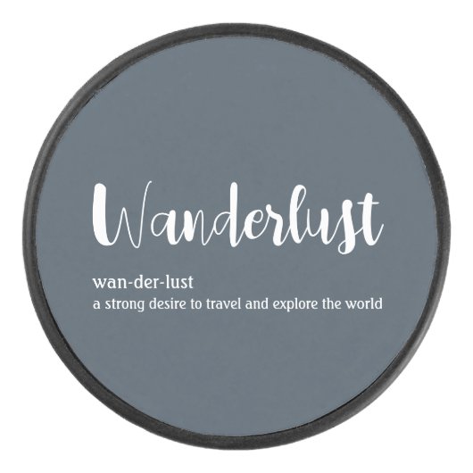 Wanderlust定義ホワイトグレーブルー アイスホッケーパック (正面)