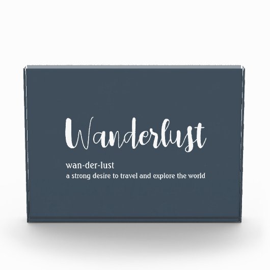 Wanderlust定義ホワイトグレーブルー フォトブロック (正面)