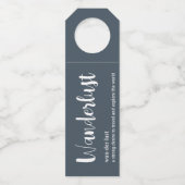 Wanderlust定義ホワイトグレーブルー ボトルネックタグ (正面)