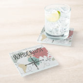 Wanderlust ガラスコースター (アングル)