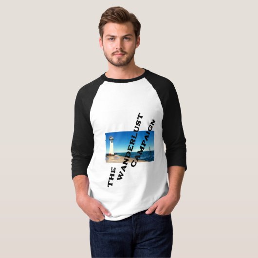 Wanderlust キャンペーン Tシャツ (正面フル)