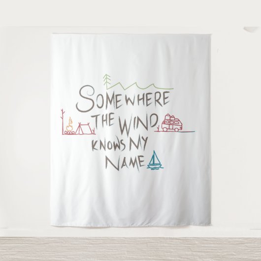 wanderlust タペストリー (正面)