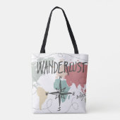 Wanderlust トートバッグ (裏面)