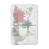 Wanderlust バスマット (正面縦)