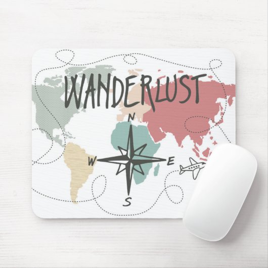 Wanderlust マウスパッド (マウス)