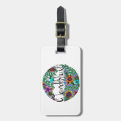 Wanderlust ラゲッジタグ (正面縦)